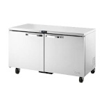 True TUC-60-HC~SPEC3 - Undercounter Refrigerator, (2) solid doors, (4) shelves